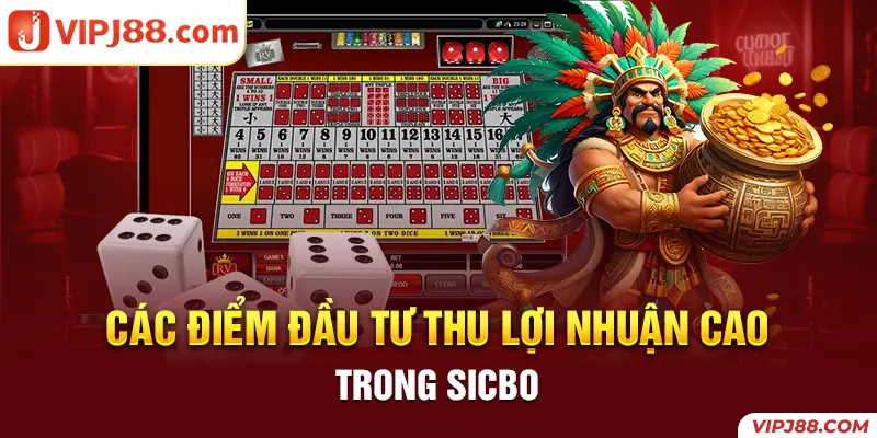 Các cửa dự đoán xuất hiện trong game Sicbo