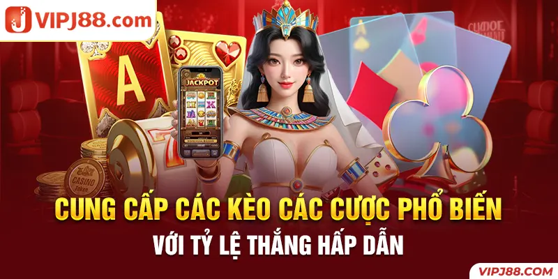 Kèo nhà cái J88 cung cấp đa kèo cá cược với tỷ lệ thắng cao