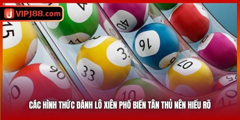 Các hình thức đánh lô xiên phổ biến tân thủ nên hiểu rõ