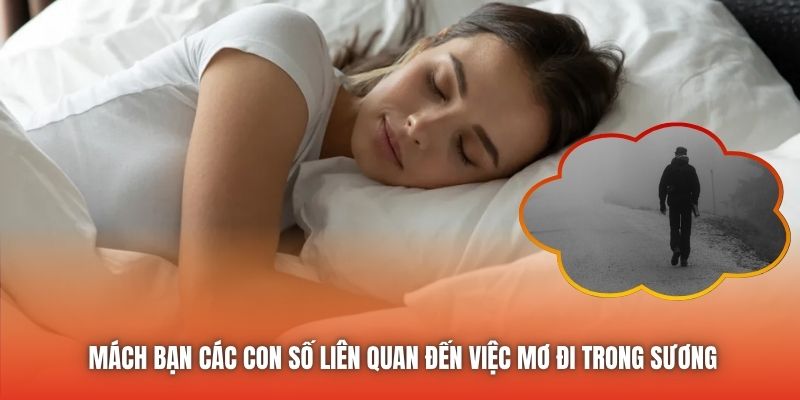 Mách bạn các con số liên quan đến việc mơ đi trong sương